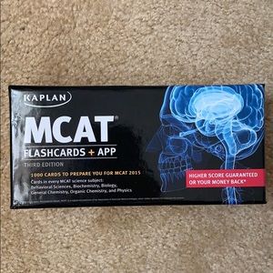 MCAT flash cards + app